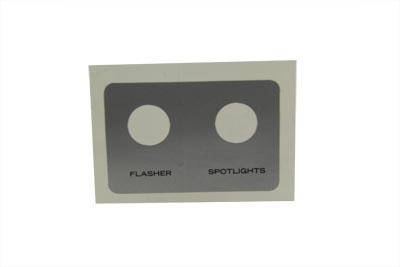 OE Spotlamp Flasher Decal - Click Image to Close
