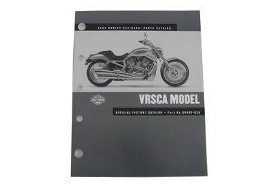 Factory Spare Parts Book for 2002 VRSC - Click Image to Close