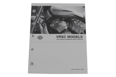 Factory Spare Parts Book for 2004 VRSC - Click Image to Close