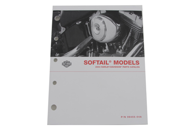 Factory Spare Parts Book for 2004 FXST-FLST - Click Image to Close