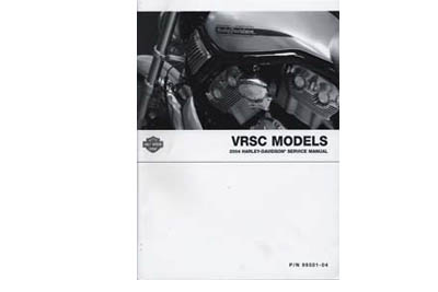 OE Factory Service Manual for 2004 VRSC