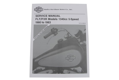 Factory Service Manual for 1980-1983 FXR and FLT - Click Image to Close