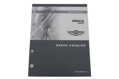Factory Spare Parts Book for 2003 VRSC - Click Image to Close