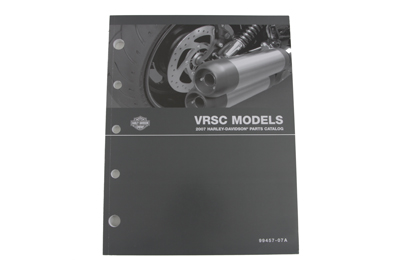 Factory Spare Parts Book for 2007 VRSC - Click Image to Close