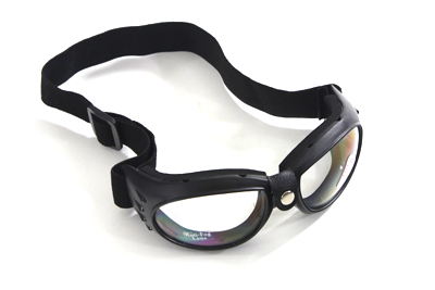 Retro Goggles Clear - Click Image to Close