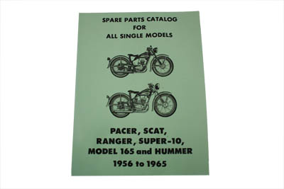 Hummer Spare Parts Catalog for 1956-1965 - Click Image to Close
