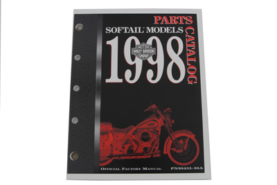 Factory Spare Parts Book for 1998 FXST-FLST - Click Image to Close