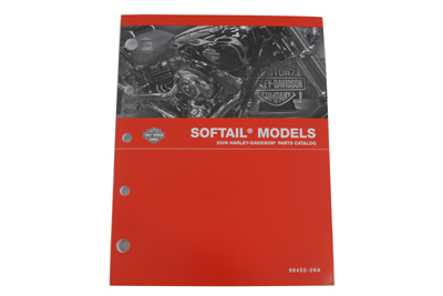 Factory Spare Parts Book for 2009 FXST-FLST - Click Image to Close