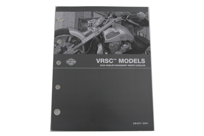 Factory Spare Parts Book for 2009 VRSC - Click Image to Close