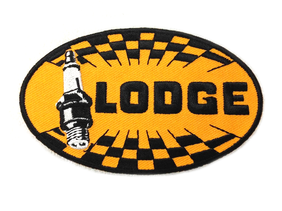 Lodge Spark Plug Patches - Click Image to Close