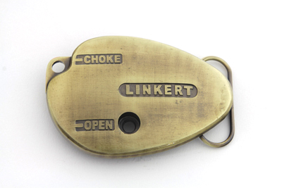 Linkert Teardrop Belt Buckle - Click Image to Close