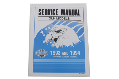 Factory Service Manual for 1992-1994 XLH - Click Image to Close