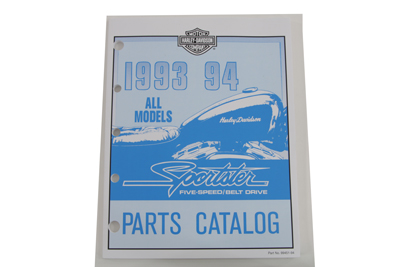 Factory Spare Parts Manual for 1993-1994 XL - Click Image to Close