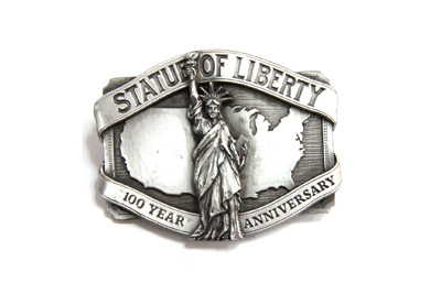 Liberty Belt Buckle - Click Image to Close