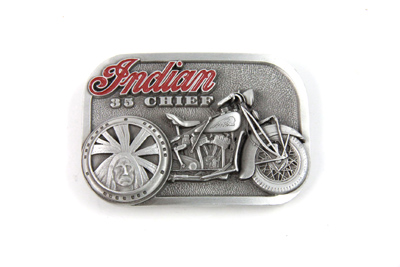 Indian Chief Belt Buckle - Click Image to Close