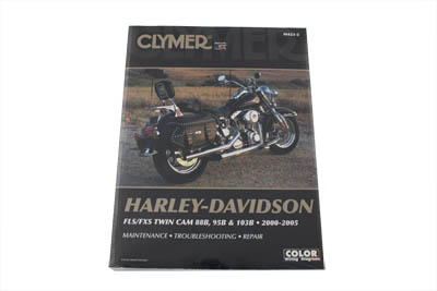 Clymer Service Manual for 2000-2005 FXST-FLST - Click Image to Close