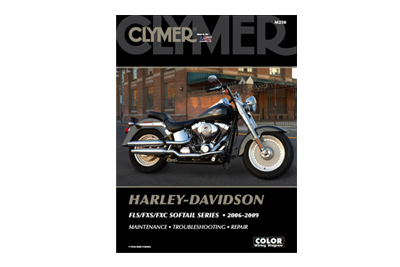 Clymer Repair Manual for 2006-2009 FXST-FLST - Click Image to Close
