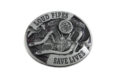 Loud Pipes Belt Buckle - Click Image to Close