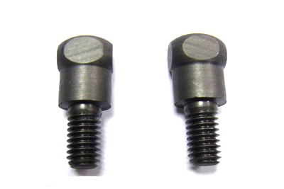 Front Brake Lever Clamp Screws Parkerized - Click Image to Close