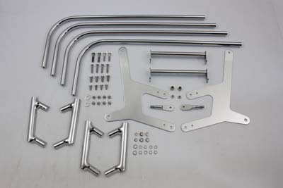 Chrome Saddlebag Guard Kit - Click Image to Close