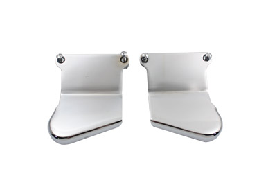 Footboard Extension Chrome Pad Set