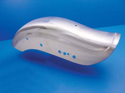 Rear Fender Bobbed Raw - Click Image to Close