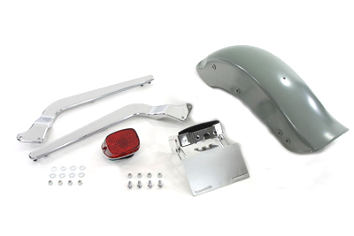 Rear Fender Kit with Smooth Struts - Click Image to Close