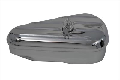 Oval Right Side Chrome Tool Box - Click Image to Close