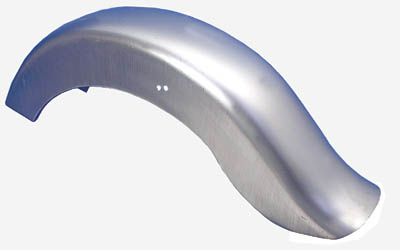 Rear Fender Dresser Smooth Undrilled - Click Image to Close