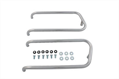 Chrome Saddlebag Trim Rail Kit