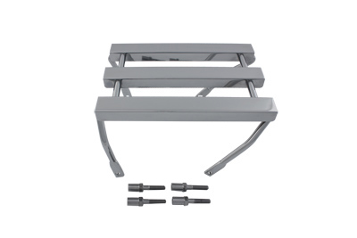 3 Channel Luggage Rack Chrome - Click Image to Close