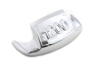 Chrome Front Fender Tip "1200" - Click Image to Close