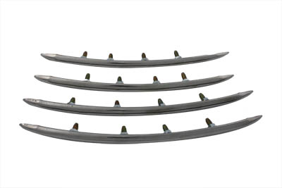 Rear Fender Top Stainless Steel Trim Set - Click Image to Close
