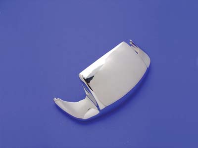 Smooth Chrome Front Fender Tip - Click Image to Close