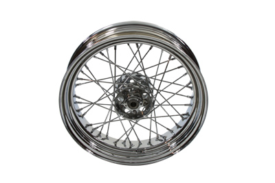 16" Replica Rear Spoke Wheel - Click Image to Close