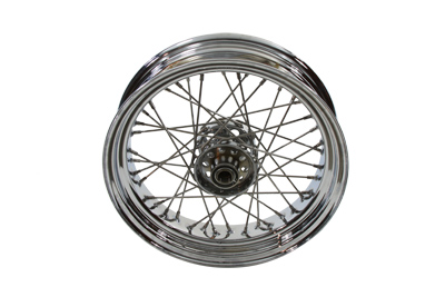 16" Replica Rear Spoke Wheel - Click Image to Close