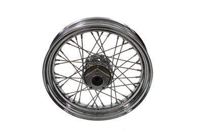16" Replica Front Spoke Wheel - Click Image to Close