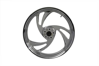 18" Rear Forged Alloy Wheel, Slash Style - Click Image to Close