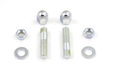 Rear Shock Stud Lower Chrome - Click Image to Close