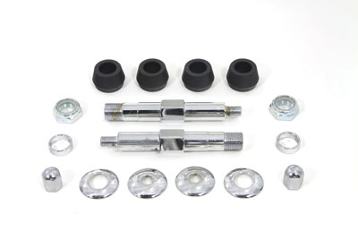 Chrome Upper Rear Shock Stud Kit - Click Image to Close