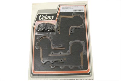 Zinc Rocker Arm Cover Strip and Gasket - Click Image to Close