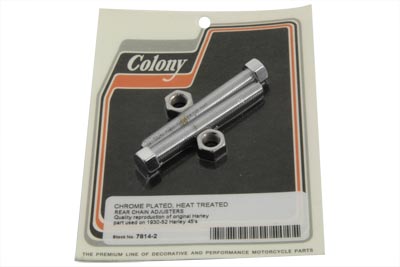 Rear Chain Adjuster Chrome - Click Image to Close