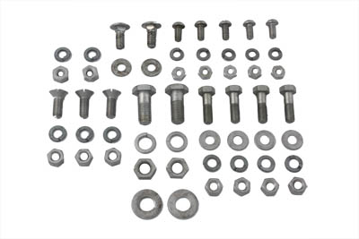 Rear Fender Cadmium Mounting Kit - Click Image to Close