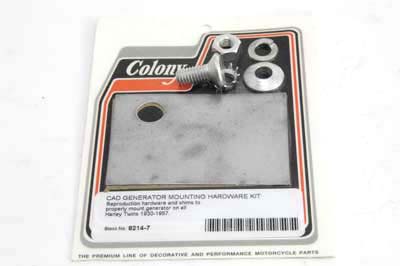 Cadmium Generator Mounting Kit - Click Image to Close