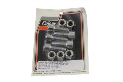 Sprocket Bolt and Nut 7/16"-20 X 1/14" Allen Style - Click Image to Close