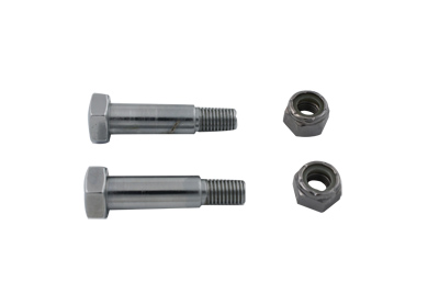 Driver Footpeg Dome Bolt and Nut Chrome - Click Image to Close