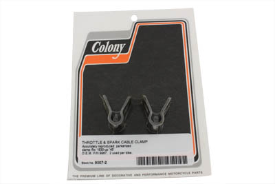 Throttle Spark Control Cable Clamp - Click Image to Close