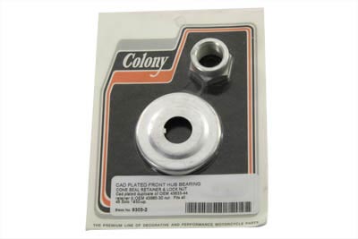 Front Cone Nut Kit Cadmium - Click Image to Close