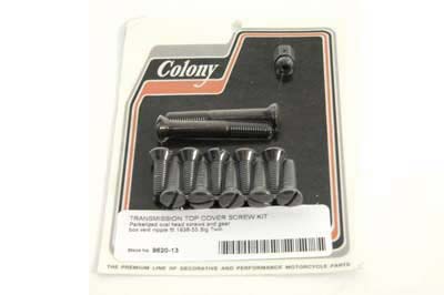 Transmission Top Cover Screw Kit Parkerized - Click Image to Close
