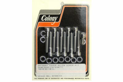 Primary Cover Screw Kit Allen Type - Click Image to Close